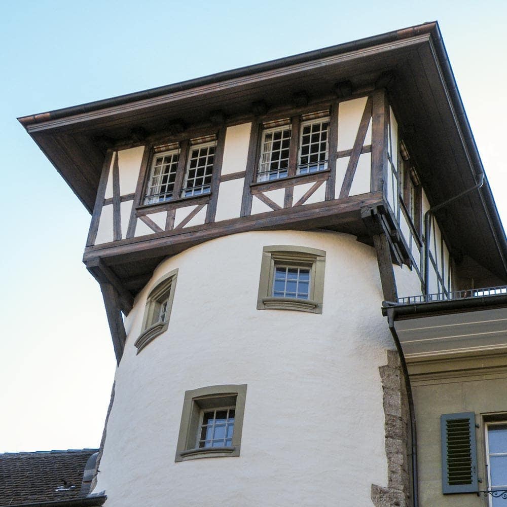 Bild Holländerturm Bern Fachwerk-Restauration – Garbani AG Bern